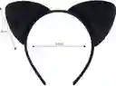 Diadema De Felpa Orejas Gato Negro, Balaca Orejas Gatito Cosplay Halloween