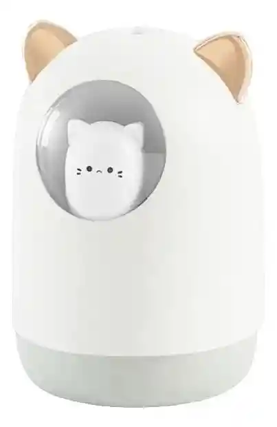 Humidificador Capsula De Gatito 300ml