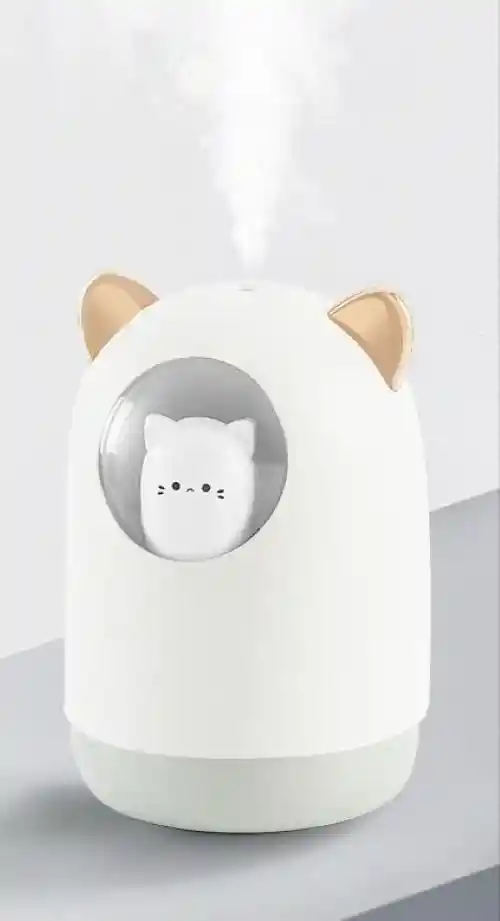 Humidificador Capsula De Gatito 300ml