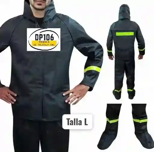 Impermeable Talla L , Calibre 18