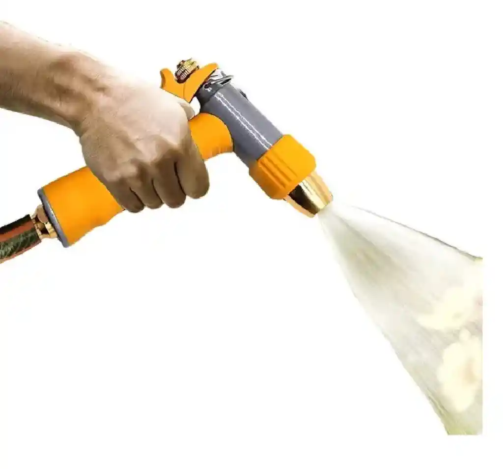 Boquilla Ajustable Para Manguera Con Juego De Conectores