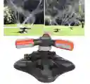 Aspersor Rociador De Riego 360 Rotacion Automatica De Jardin Gris Naranja