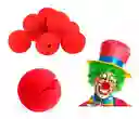 Nariz Payaso Roja De Espuma Disfraz Hora Loca
