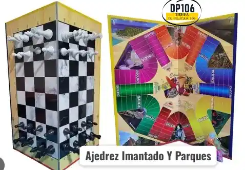 Ajedrez Imantado Y Parques