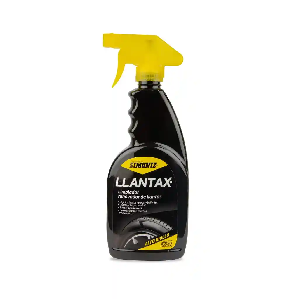 Llantax Limpiador/renovador De Llantas Simoniz 500ml