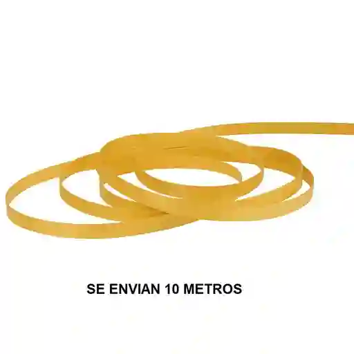 Cinta Delgada Para Globos Dorada X 10 Metros