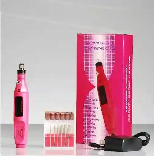 Set Pulidor De Uñas Electrico Portatil