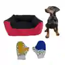 Cama Gigante Impermeable Mas Guante Rojo