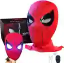 Mascara Led Spiderman Parpadea Hombre Araña