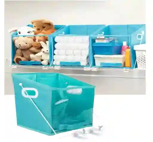 Organizador De Ropa Plegable Cesta Multifuncional Ajustable Almacenador