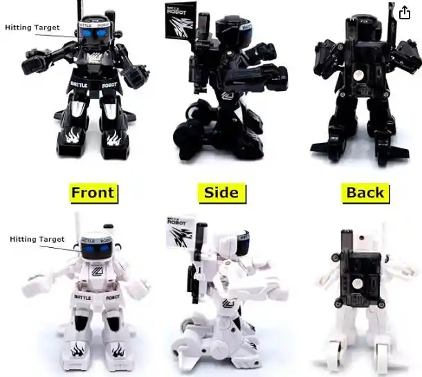 Robots De Boxeo Con Detección Remota