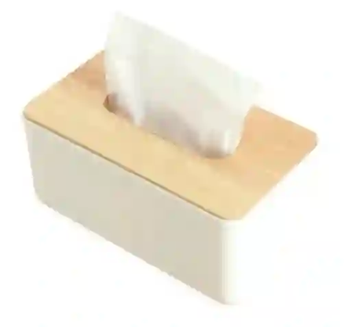 Organizador De Servilletas Bambu Porta Pañuelos