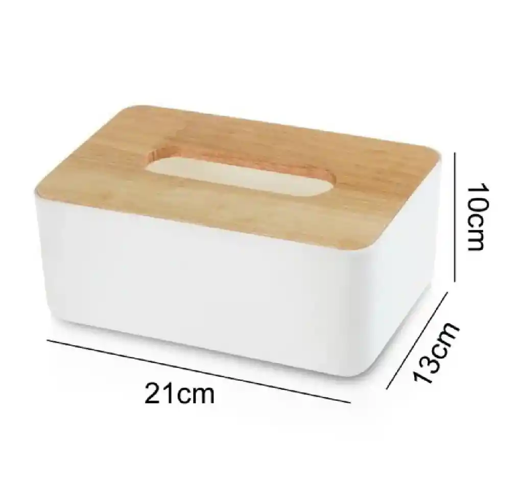 Organizador De Servilletas Bambu Porta Pañuelos