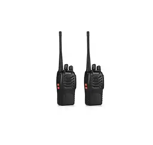 Radio Walkie Talkie Baofeng Bf-888s Uhf X2 Bateria 2800m Ah