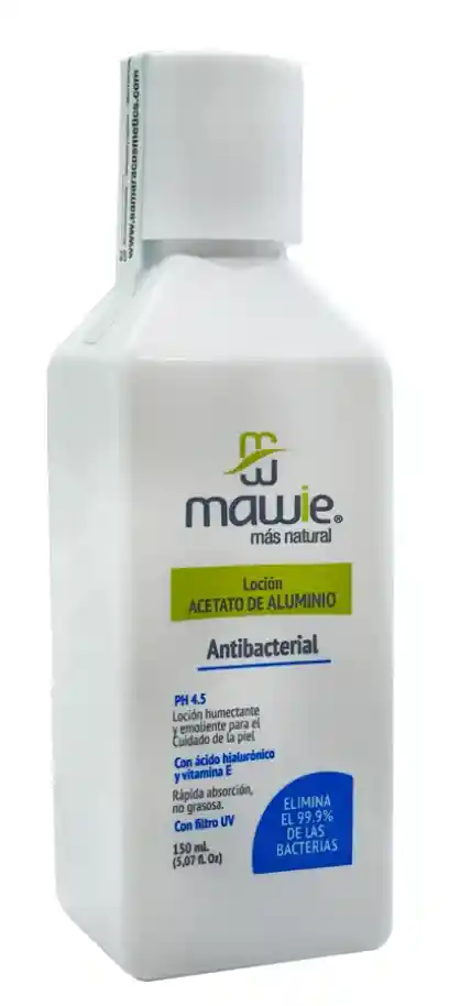 Acetato De Aluminio Mawie X 150ml