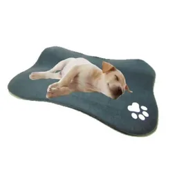 Tapete Con Forma De Hueso Gris