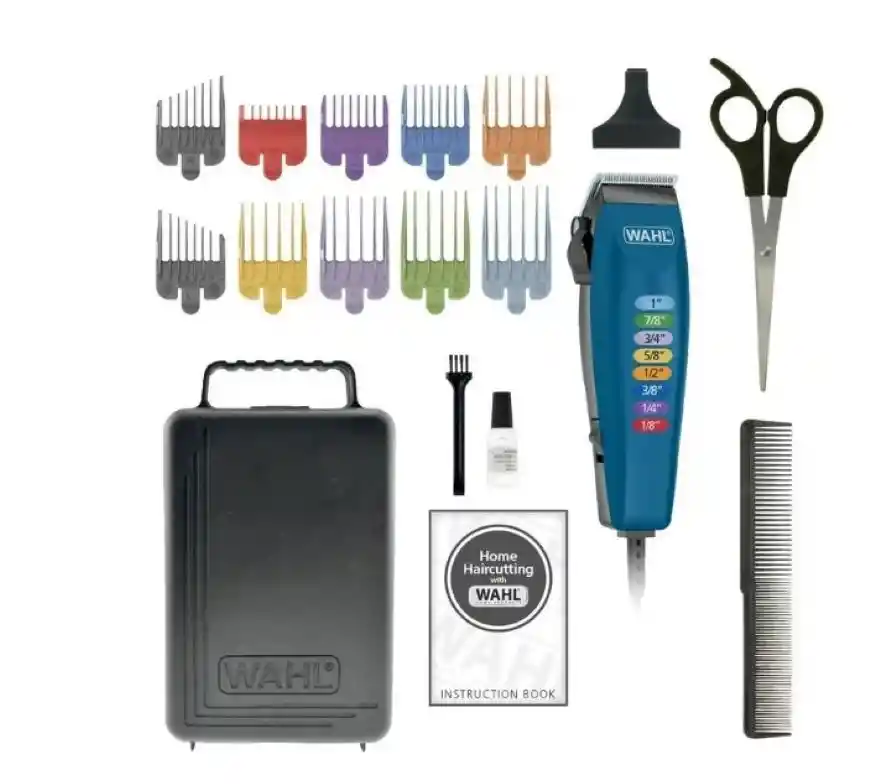 Cortadora De Cabello Wahl Color Code 17 Piezas Ajustable