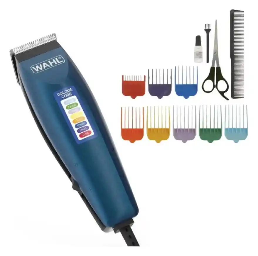 Cortadora De Cabello Wahl Color Code 17 Piezas Ajustable