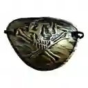 Parche De Pirata Negro Dorado Halloween Cosplay