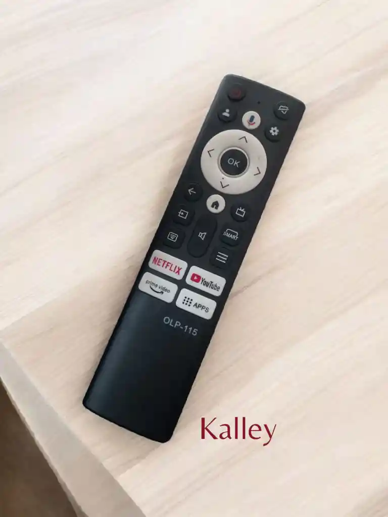Control Remoto Tv Kalley / Olp -115 (sin Comando De Voz)