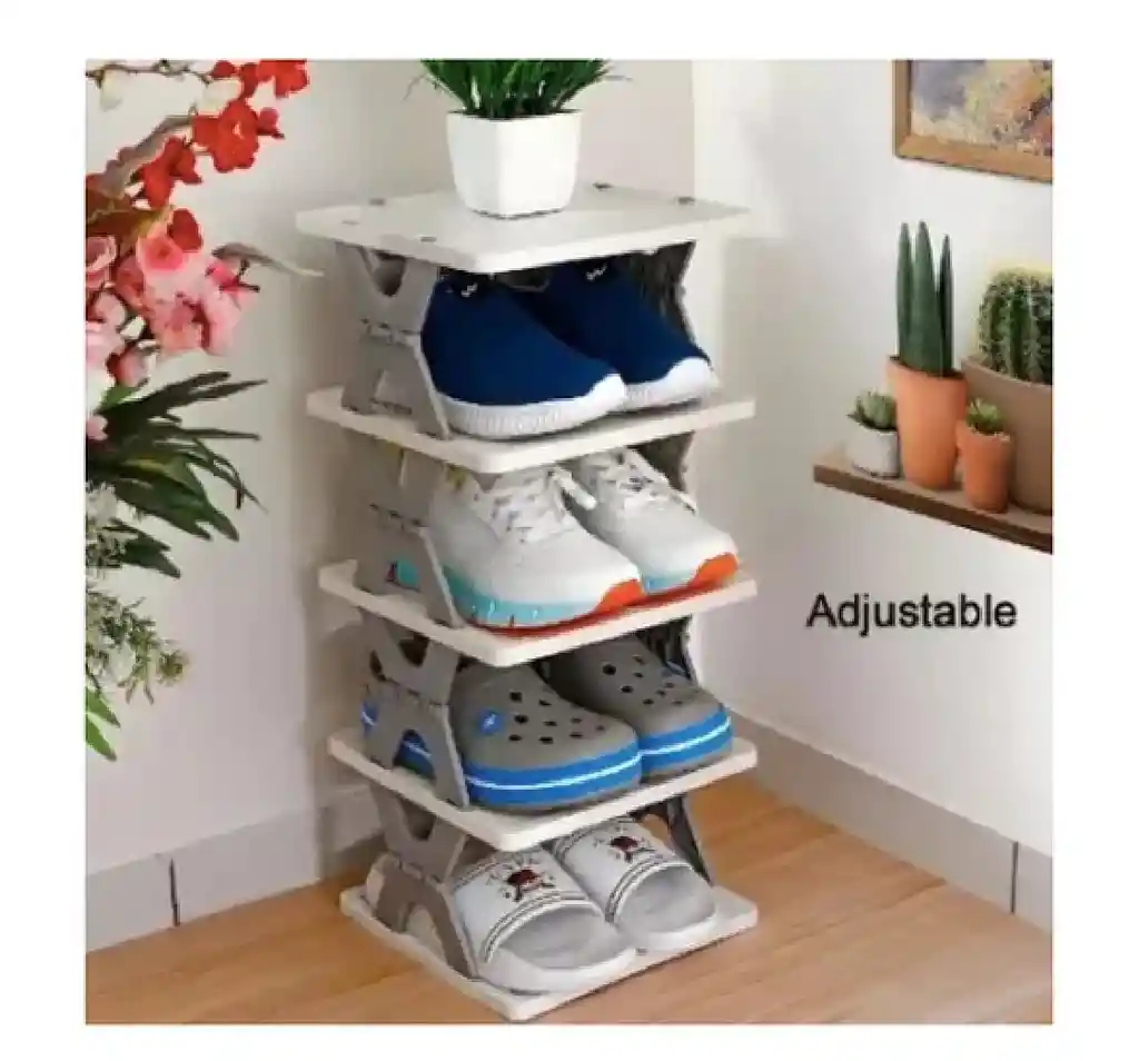 Zapatero Multicapas Organizador Plegable Para Zapatos 3 Niveles