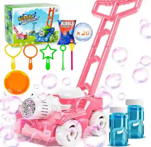 Burbujeros Para Niñas Color Rosado Funcionan Con Baterias