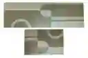 Set X2 Tapetes Antideslizante Absorbente Para Cocina Baño