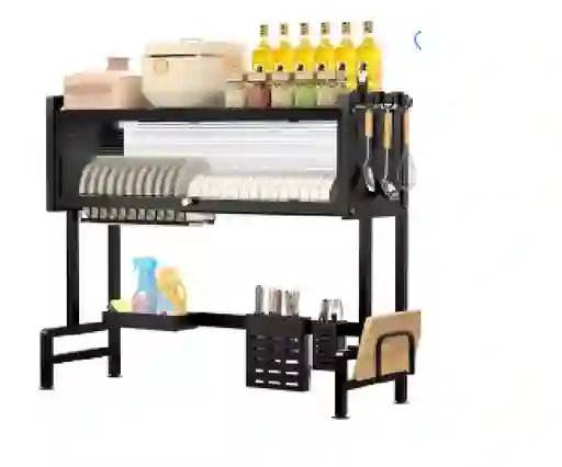 Lavaplatos Escurridor Con Tapa Transparente