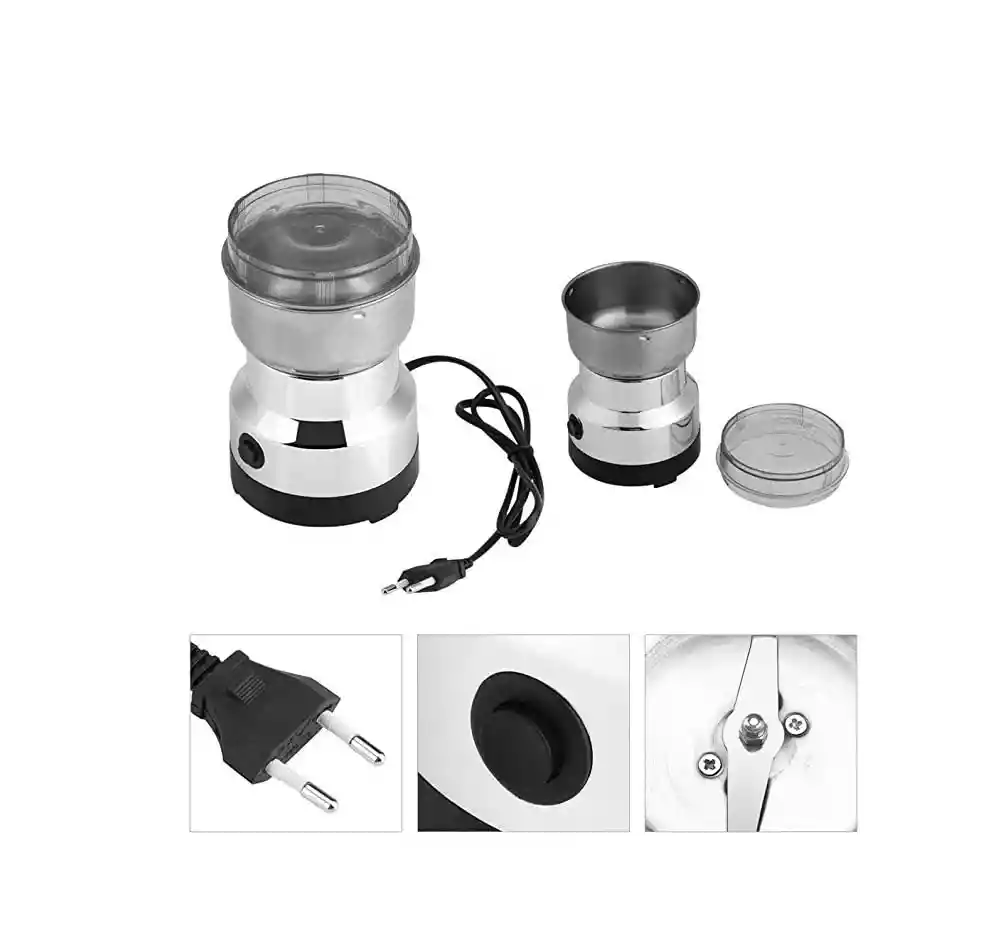 Raf 7113 Molino Eléctrico De Café Granos Y Semillas De 300w En Acero Inox