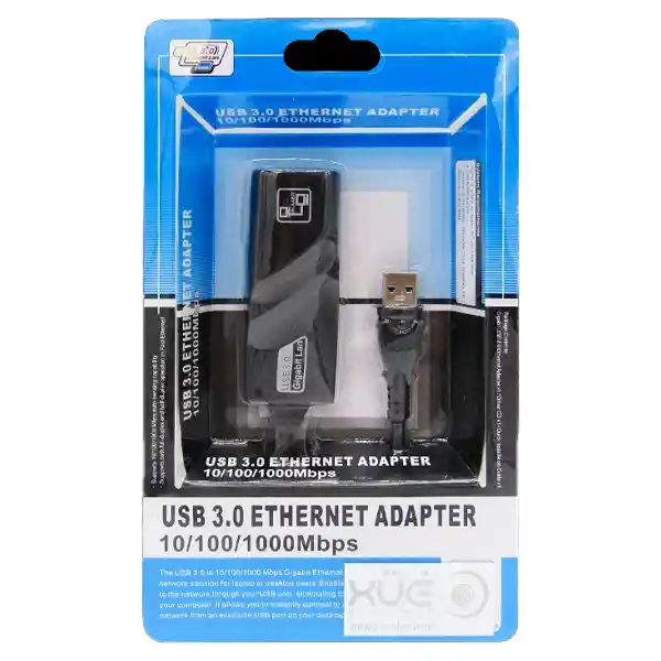 Convertidor De Usb 3.0 A Rj45 Red Lan Gigabit
