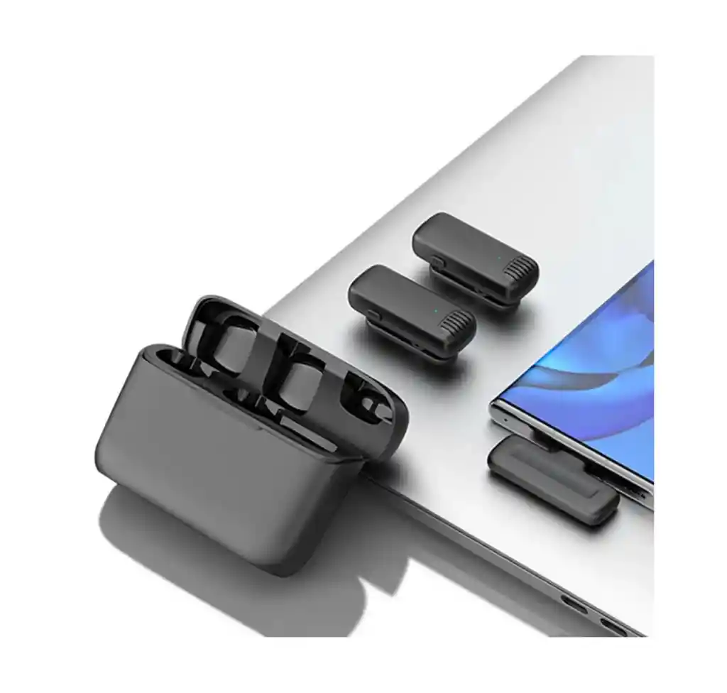 Micrófono Inalámbrico Para Celular Tipo C Y Iphone X 2