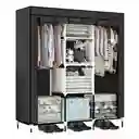 Closet Ropero Armario 3 Puertas Estante Organizador De Ropa