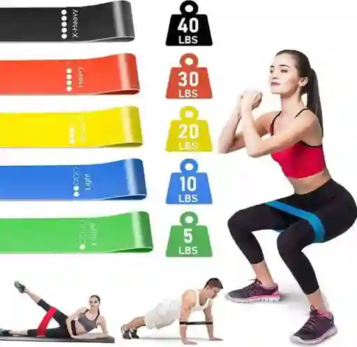 Kit Bandas Elásticas X 5 Und