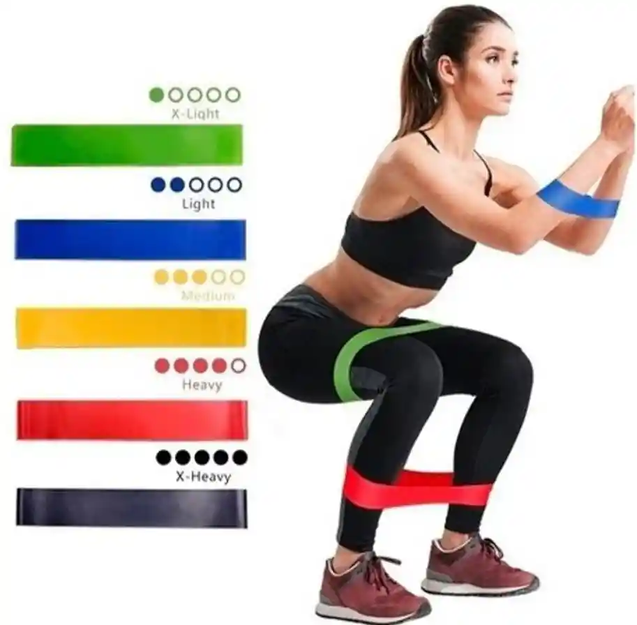 Kit Bandas Elásticas X 5 Und