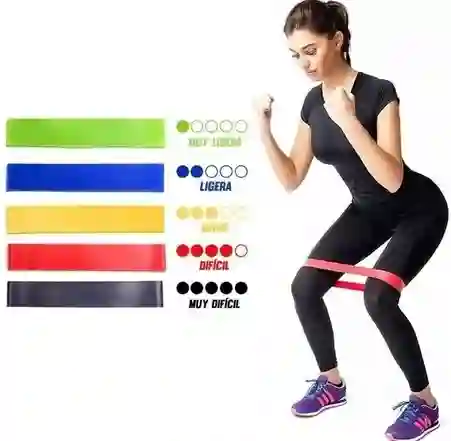 Kit Bandas Elásticas X 5 Und