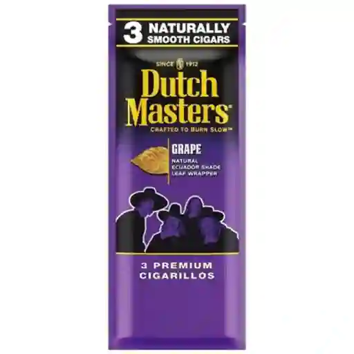 Dutch Masters Cigarillos X3 (uva-grape🍇)