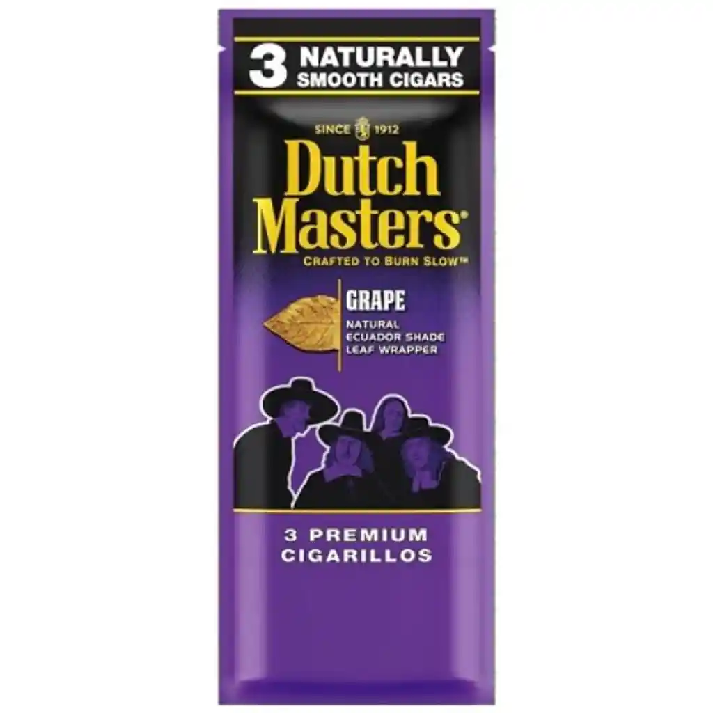 Dutch Masters Cigarillos X3 (uva-grape🍇)