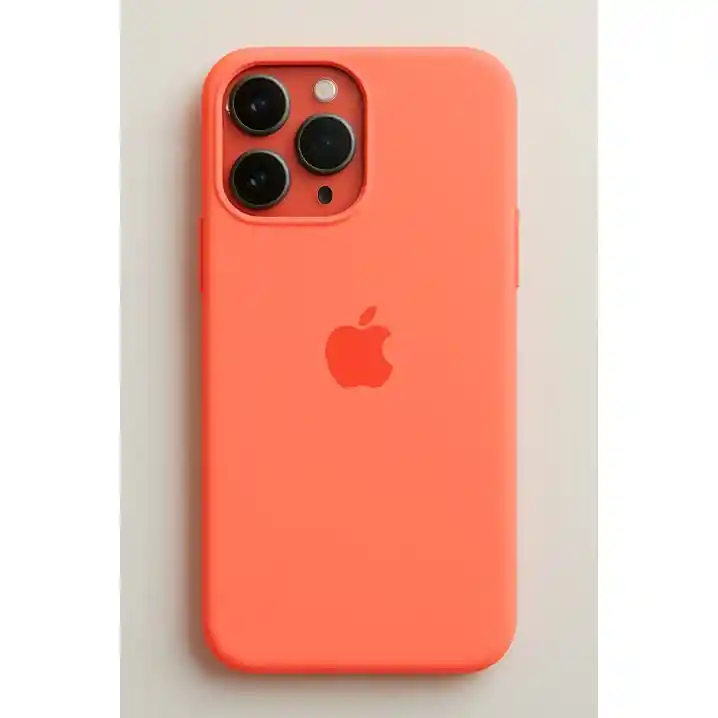 Silicon Case Iphone 16 Pro Max Salmon