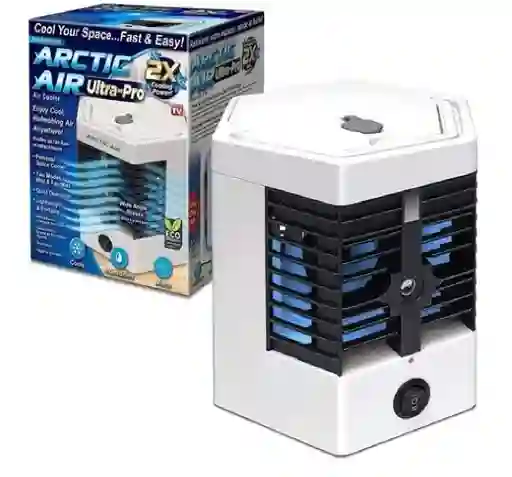 Mini Enfriador Portatil 2 En 1 Aire Acondicionado Recargable