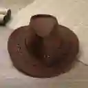 Sombrero Vaquero Clásico Gamuzado Para Adulto Cafe Disfraz Halloween