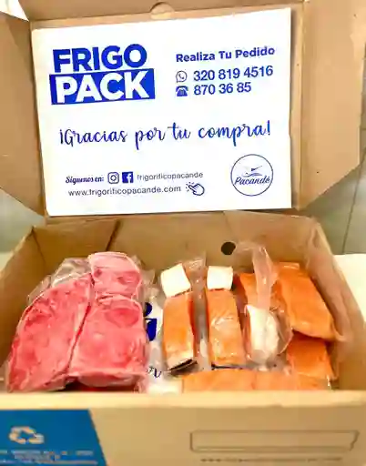 Frigopack De Atun Y Salmon