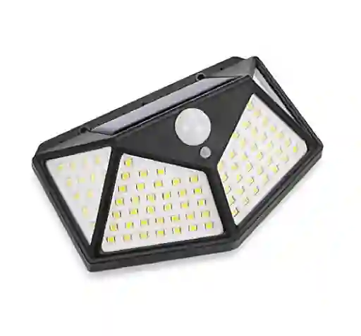 Lampara Led Solar Con Sensor De Movimiento Luz Recargable