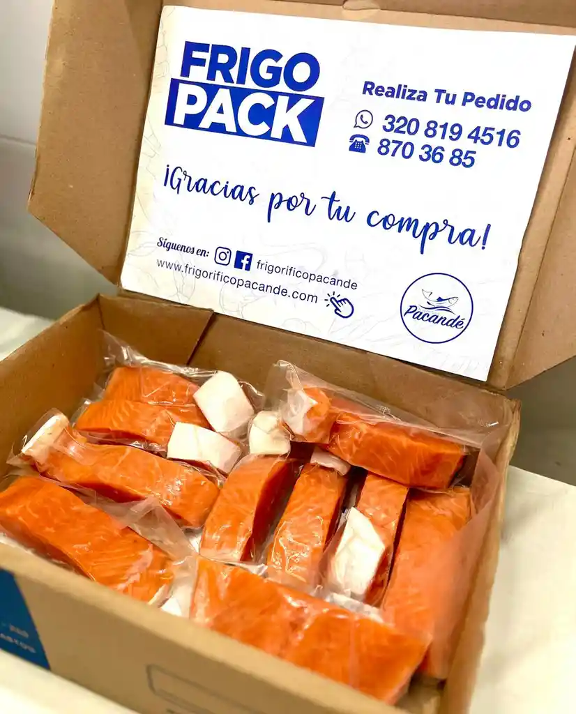 Frigopack De Filetes De Salmon
