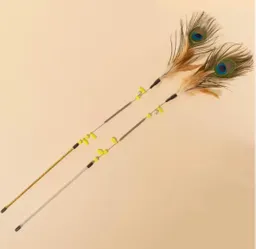 Regalo Juguete Varita Plumas Y Pelas
