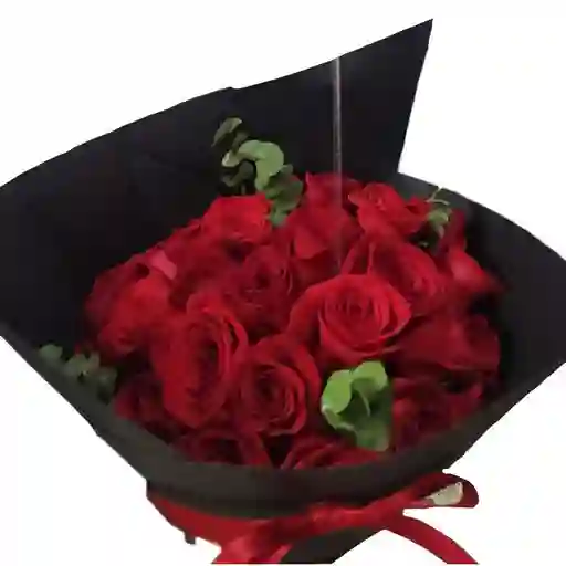 Bouquet Redondo De 36 Rosas