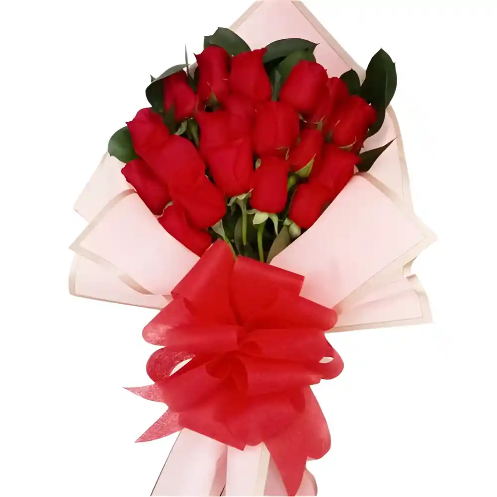 Flores Bouquet De 36 Rosas