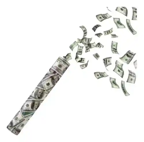 Cañon De Dolar Ideal Para Festejar
