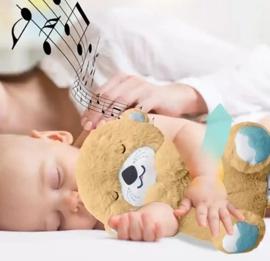 Peluche Nutria Musical Movimientos Y Luces Beige