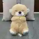 Peluche Nutria Musical Movimientos Y Luces Beige