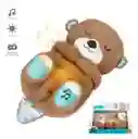 Peluche Nutria Musical Movimientos Y Luces Cafe Oscuro